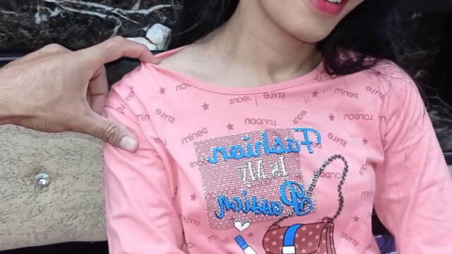 Indian married couple first night full romance sex with hindi audio DESISLIMGIRL