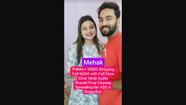 Instagram Model MEHAK Nude XXX Showing Full Face Boobs Pressing, Pussy Closeup Tease On Tango Live
