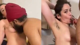 Punjabi couple MMS video hot sexy aunty