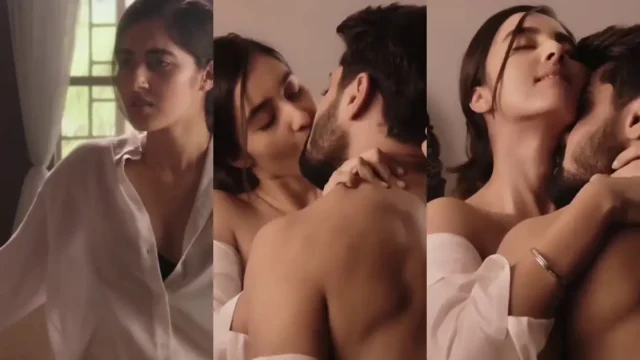 Busty Indian actress gets her boobs squeezed and fucked hard on the table till she cums