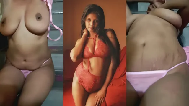 Insta beauty Swapna Halder can't stop teasing in pink lingerie before stripping nude
