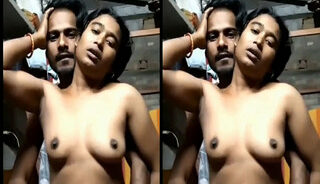 Desi Couple Romance and Fucking in Doggystyle Position