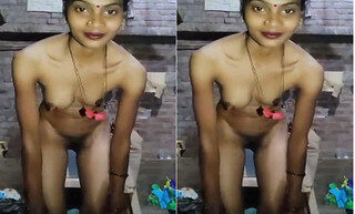 Desi Bhabhi Shows Her Boobs and Pussy in Bathroom