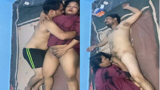 Desi Wife Big Boobs Aunty Sucking Dick on Bed