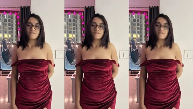 Horny Indian Girlfriend Loud Moaning Standing Sex With Wet Pussy Talk