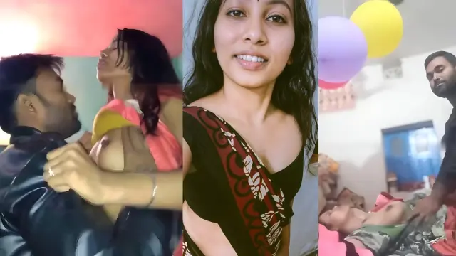 Hot desi girl gets her birthday gift a hardcore fucking that leaves her screaming