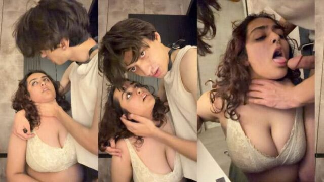 Young Desi Couple Hard Domination Rough Mouth Fuck XXX MMS video