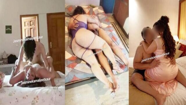 Jasmine Kamaljeet Kaur Threesome Fucking with Old Father and young Son for Money mms